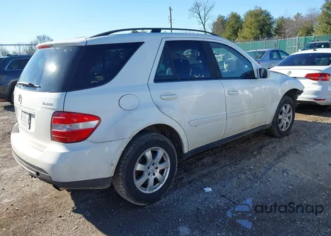 2007 Mercedes-Benz Ml 320 Cdi 4Matic from USA, damaged, VIN 4JGBB22E87A196714
